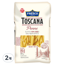 오뚜기프레스코 토스카나 펜네, 500g, 2개