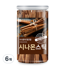 부영한방약초 시나몬스틱, 120g, 6개