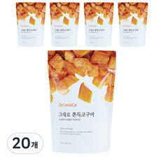 ORGANICA 原味嚼勁地瓜, 100g, 20個