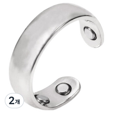 KODACHIEF 銅磁健康手環 銀色 None, 2個