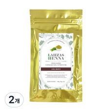라자스헤나 프로페셔널 뉴 프리미엄 염색제 100g, 브라운, 2개