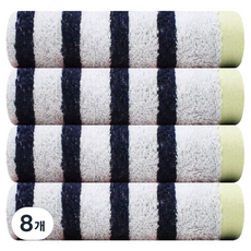 송월타월 코마사 키치 바스타올 200g 30수 면사, 다크블루, 8개