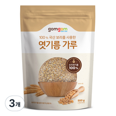 곰곰 엿기름가루, 500g, 3개