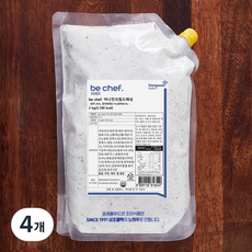 비셰프 어니언크림 드레싱, 2kg, 4개