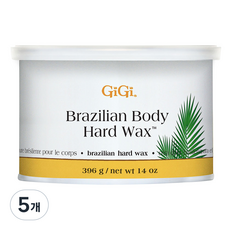 지지 브라질리안 바디 하드 왁스, 396g, 5개
