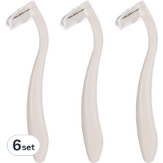 비즈온 미니 휴대용 여성 면도기, 3개입, 6set