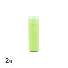 플씨드 무지 스포츠 아쿠아 습식타올 80 x 17 cm, 그린, 2개