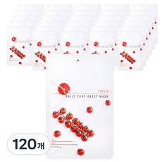 은율 토마토 데일리 케어 시트 마스크, 1개입, 120개