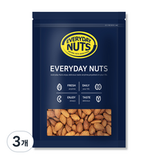 에브리데이넛츠 생아몬드, 1kg, 3개