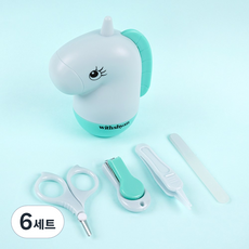 Withshan Baby Unicorn 指甲護理套組 4 件, 6組, 藍色