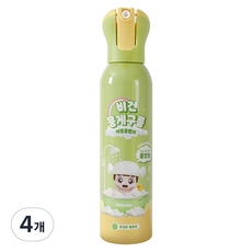 쁘띠누베 비건 뭉게구름 버블 클렌저 멜론, 250ml, 4개