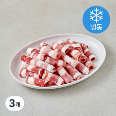 미국산 우삼겹 바로구이 (냉동), 3개, 1.5kg