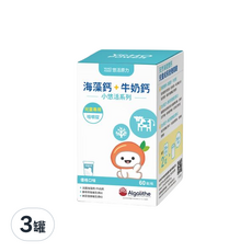 悠活原力 小悠活兒童鈣咀嚼錠, 60顆, 3罐