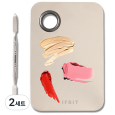 Ifrit 彩妝盤 + 抹刀, 混色, 2組