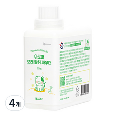 뽀시래기 고양이 아로마 모래 탈취 파우더, 500g, 4개