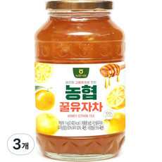 농협 꿀유자차, 1kg, 1개입, 3개