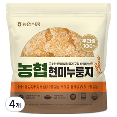 농협식품 국내산 현미누룽지, 700g, 4개