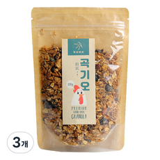 간편 한끼 수제 그래놀라, 200g, 3개