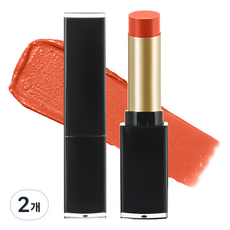 네이처리퍼블릭 립 스튜디오 인텐스 새틴 립스틱 뉴블랙, 07 누코랄, 2개