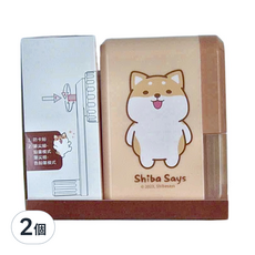 PENROTE 筆樂 柴語錄二段式削鉛筆機 木桿鉛筆 & 色鉛筆適用, A款 廢柴, 2個