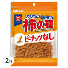 龜田製菓 柿之種 無花生米果, 2個, 100g