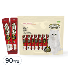 푸르미 고양이 몬스터굿라이프 대용량 짜먹는 간식 30p, 참치, 35g, 90개