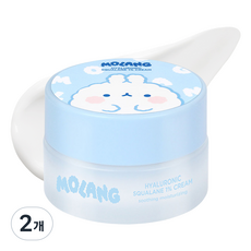 더페이스샵 몰랑이 에디션 올티밋 히알루로닉 스쿠알란 1% 크림, 50ml, 2개