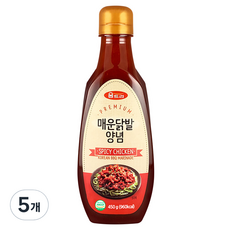 움트리 매운닭발양념, 450g, 5개