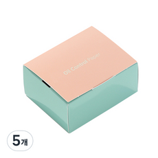 영코코 알로에 기름종이 탁상용, 500개입, 5개