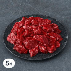 한우 양지 세절 1등급 국거리용 (냉장), 300g, 5개