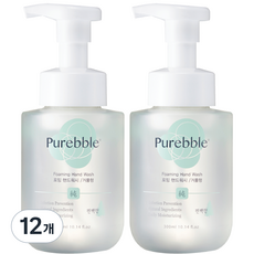 Purebble 洗手慕斯, 扁柏香, 12瓶, 300ml