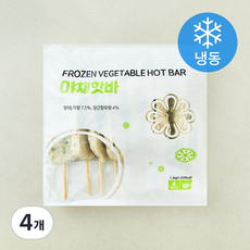 랜시푸드 야채핫바 (냉동), 1.3kg, 4개