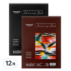 Tamsaa 專業用素描本 200g, 5開, 12個, 15張