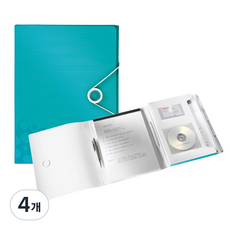 라이츠 와우 다용도화일, ICE BLUE, 4개