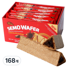 세모 와퍼 초코맛, 168개, 12g