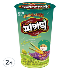 초코픽 피카픽 피스타치오 카다이프, 45g, 2개