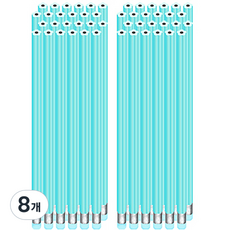 영아트 플라워 연필 HB, 블루, 96개