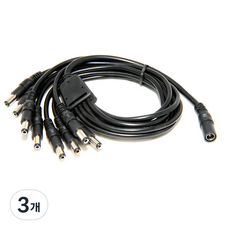 JUNCABLE DC電源8分配線, 3個