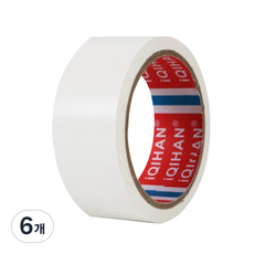 Dada 高黏度強力棉布膠帶 45mm x 20m, 白色, 6個