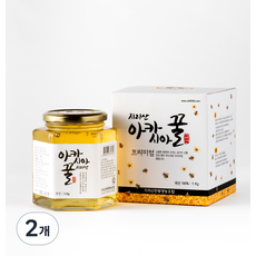 지리산한봉영농조합 아카시아꿀, 2개, 1kg
