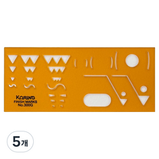 코링 템플레이트 사상기호정규 K-300G, 5개