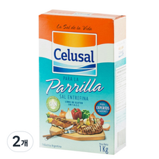 Celusal 安地斯山海鹽 中鹽, 1kg, 2個