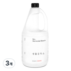 생활공작소 락스, 1.85L, 3개