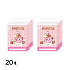 ibis 女童用 國小一至二年級 國語 8格, 20個, 草莓蛋糕