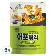 SEA STORE ROOM 青陽辣椒美乃滋魚脯脆片, 130g, 6包