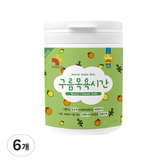 미스플러스 구름목욕시간 대팩 입욕파우더 썸머그린, 500g, 6개