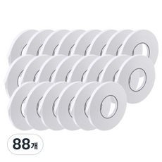 언더보스 雙面泡棉膠帶 1.2cm x 3m, 88個