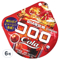 CORORO 味覺糖 可樂口味軟糖 40g 6包, 1盒, 240g