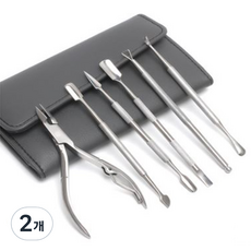 Plaka美甲工具 6件組, 混色, 2組