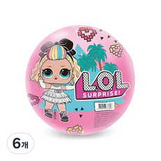 엘오엘서프라이즈 탱탱볼 519VB01, 랜덤발송, 6개